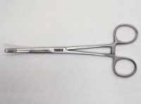 808  Fishing forceps curve 18cm Large Ring  S-Lock